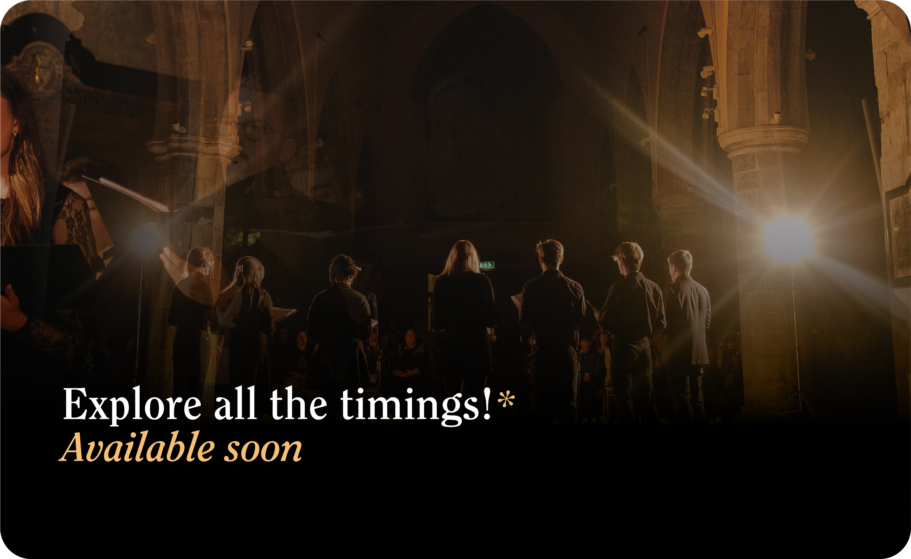 Explore all the timings!